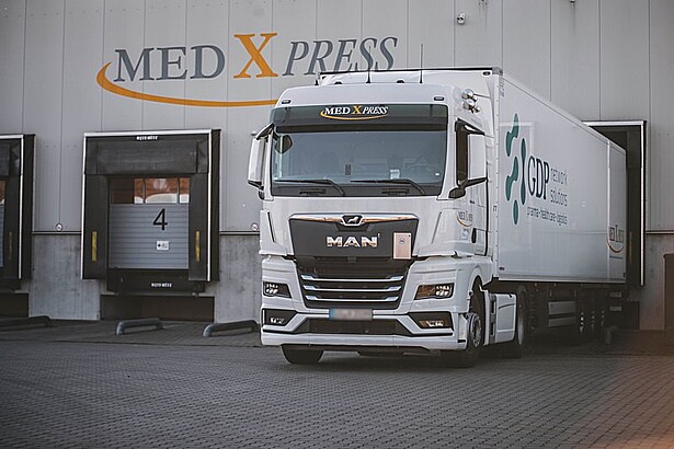 Logistische Power in der bundesweiten Distribution. Med-X-Press ist der „Player“ in der logistischen Mitte Deutschlands.